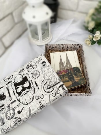 Коробка для подарка "Для крутого мужика" — изображение 2